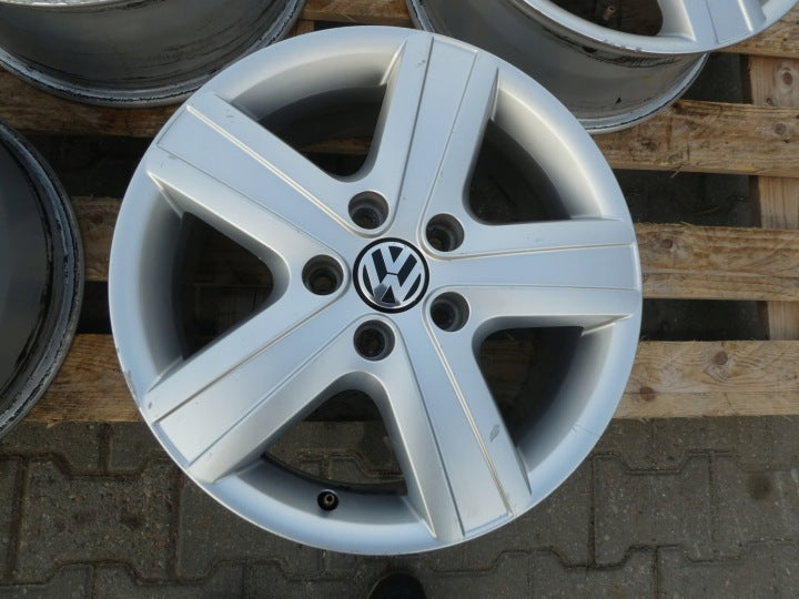 4x Alufelge 17 Zoll 7.0" 5x120 55ET Glanz Silber 7H0601025 VW T6 T5 Rim Wheel FEL3479768168vl