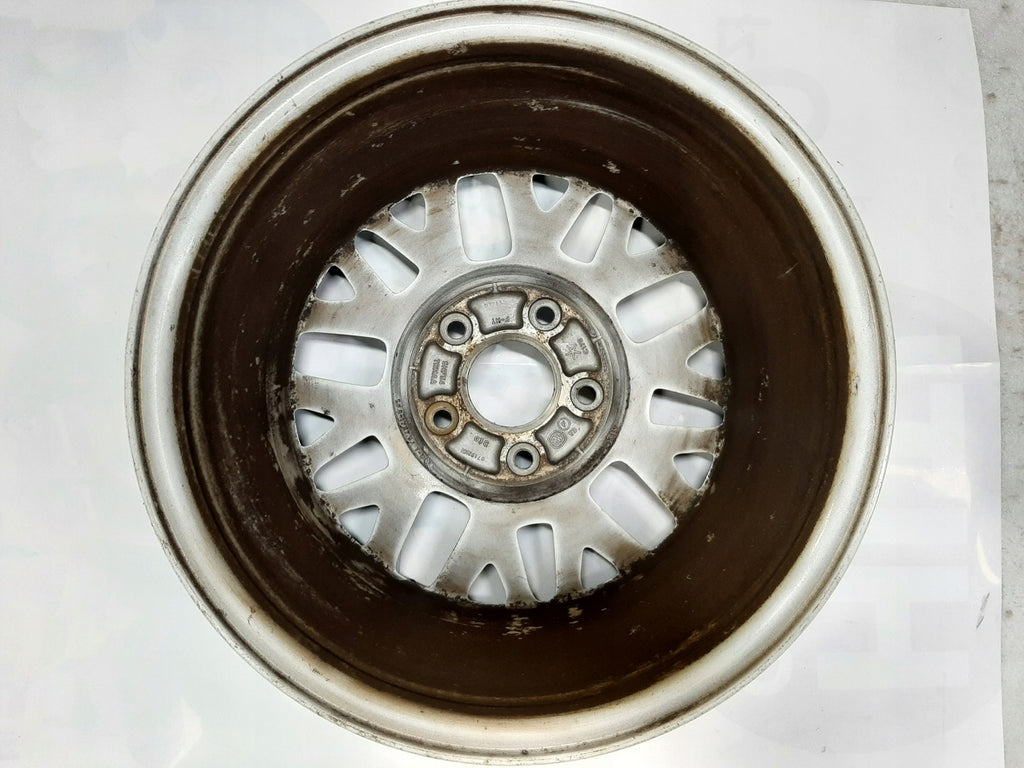 1x Alufelge 17 Zoll 7.5" 5x127 50 5ET Matt Schwarz 5HF54 Jeep Cherokee Wj