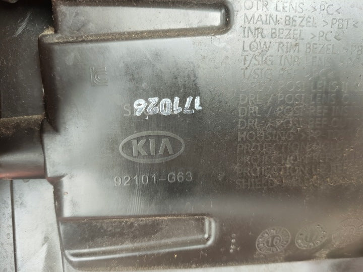 Frontscheinwerfer Kia Picanto 92101-G63 LED Links Scheinwerfer Headlight SCH3401587031os