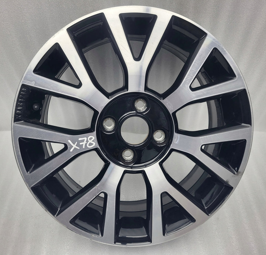 1x Alufelge 16 Zoll 6.0" 4x100 43ET Glanz Schwarz 1S0601025AA 1S0071496 VW Up FEL3499706280ca