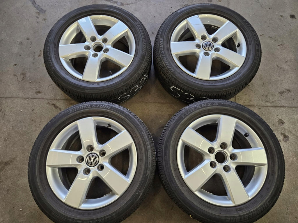 4x Alufelge 16 Zoll 6.5" 5x112 50ET 1T0601025 VW Touran Rim Wheel FEL8113788645dw
