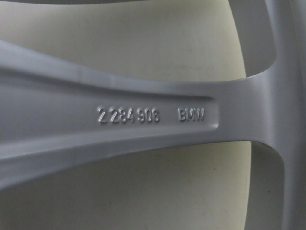 1x Alufelge 18 Zoll 9.0" 5x120 29ET Silber 2284906 BMW F80 Rim Wheel FEL9172734149sa