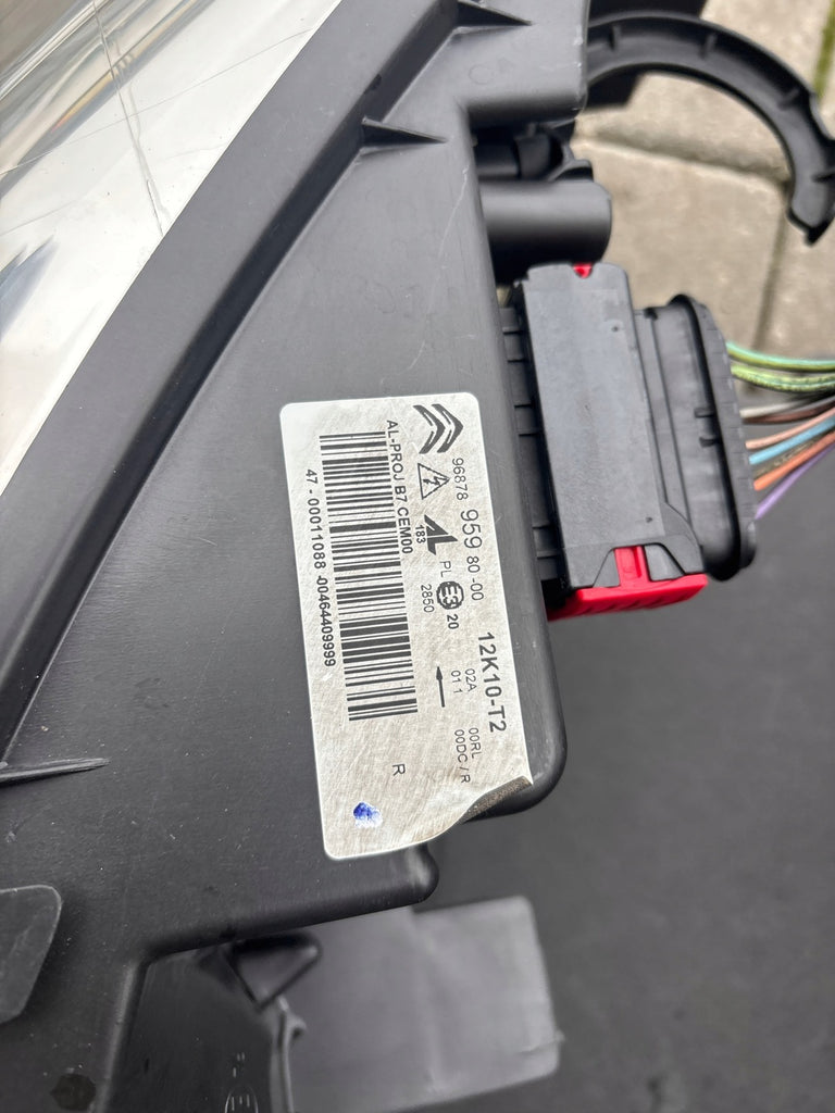Frontscheinwerfer Citroën Ds4 9687895980 9687896280 Xenon Rechts oder Links