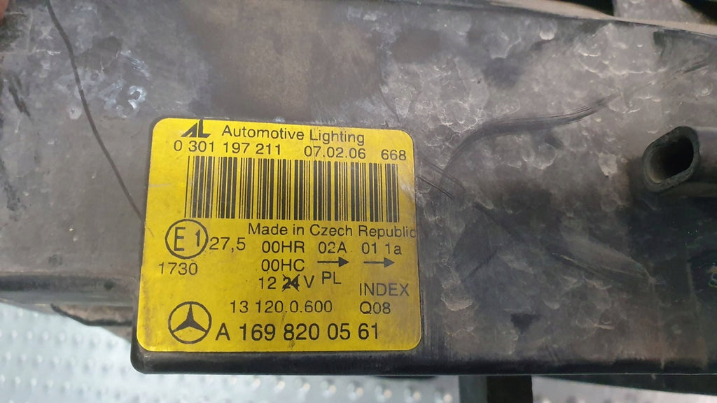 Frontscheinwerfer Mercedes-Benz W169 S26380578 A1698200561 Links Headlight SCH4260914530hp