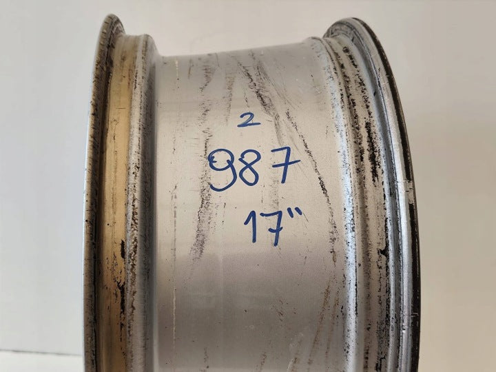 1x Alufelge 17 Zoll 5x130 98736212600 Porsche Cayman 987 Rim Wheel FEL1640030019mp