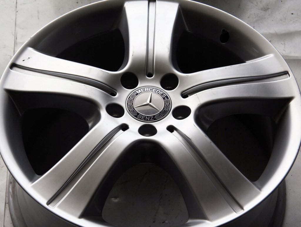 1x Alufelge 18 Zoll 8.0" 5x112 60ET Glanz Silber A1644011502 Mercedes-Benz