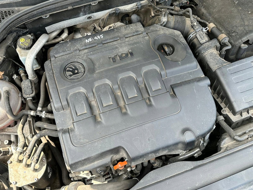 Motor Audi A3 CLHA 1.6 TDI 105PS 77kW 82TKm Diesel Engine Komplett