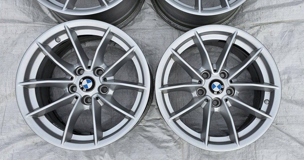 4x Alufelge 16 Zoll 6.5" 5x112 22ET Glanz Silber 6876921 BMW 3 G21 G20 Rim Wheel FEL5340454095dt