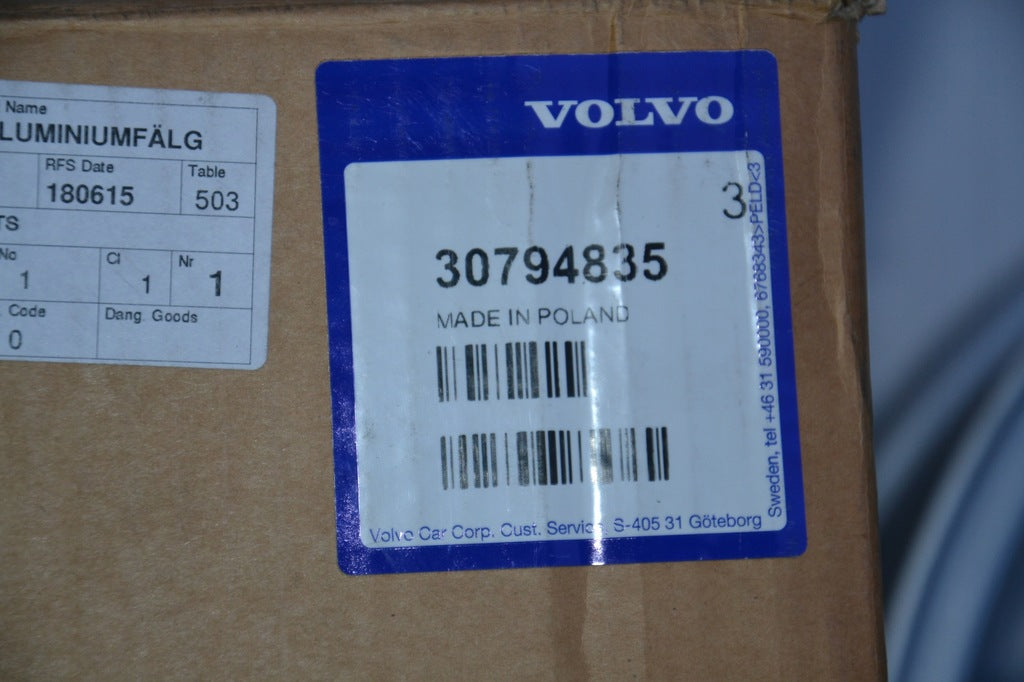 1x Alufelge 16 Zoll 7.0" 5x108 50ET Glanz Silber 30794836 Volvo S60 S80 S40 V50 FEL7125913830dg