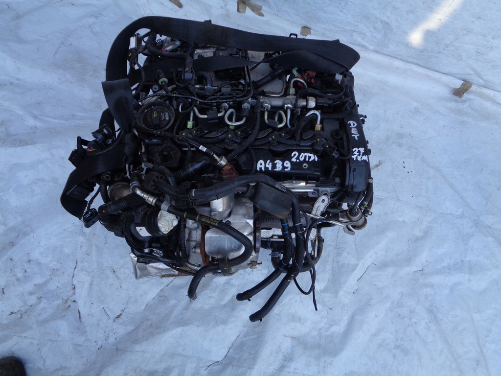 Motor Audi A5 A4 DET 2.0 TDI 27TKm Diesel Engine Komplett