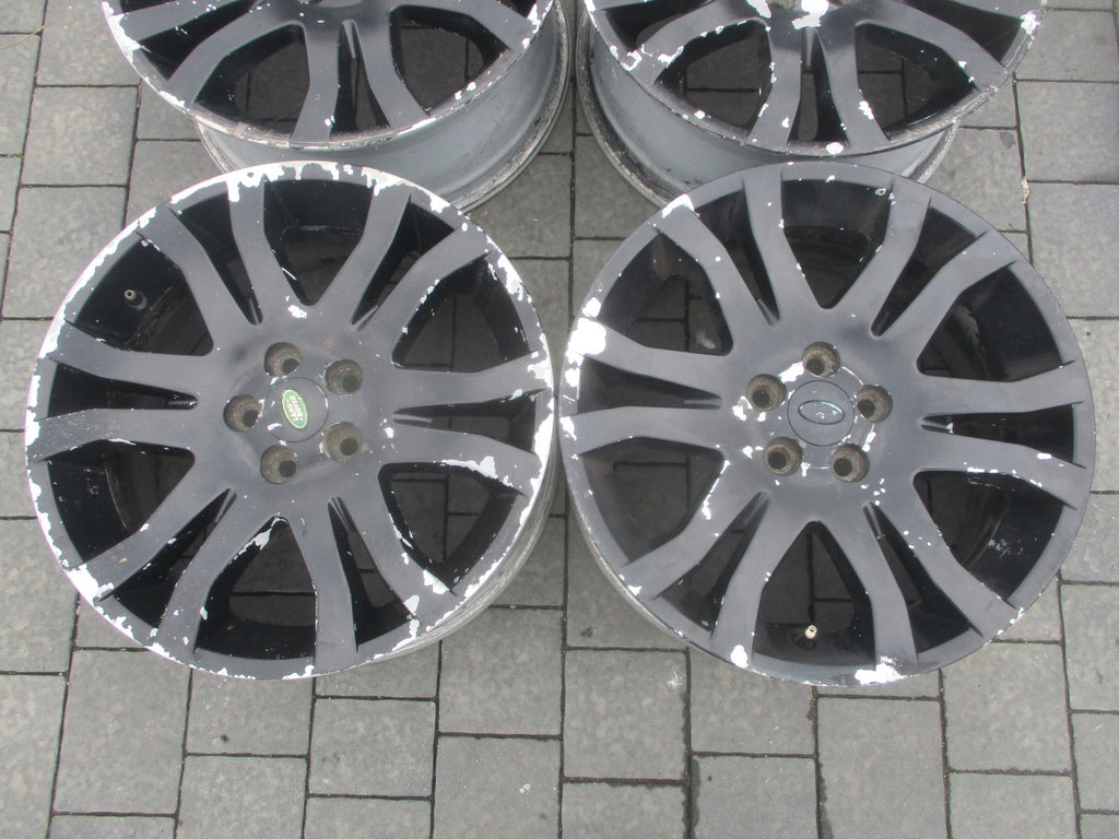 4x Alufelge 18 Zoll 8.0" 5x108 55ET Glanz Silber 6H521007KA Land Rover I FEL9991573803mv