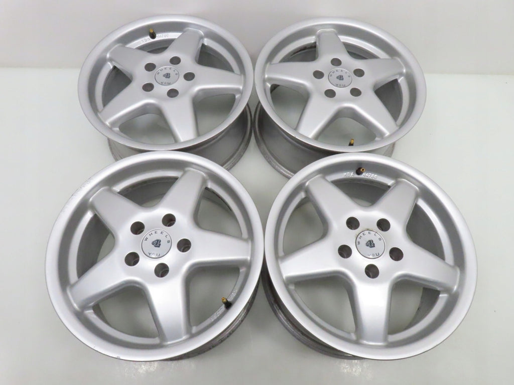 4x Alufelge 16 Zoll 7.5" 5x112 35ET Silber KBA44786 Audi I Rim Wheel FEL5830777155dl