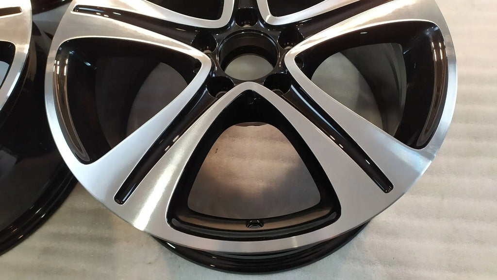 4x Alufelge 17 Zoll 7.5" 5x112 40ET Glanz Silber A2134011200 Mercedes-Benz W213 FEL2335830718dy
