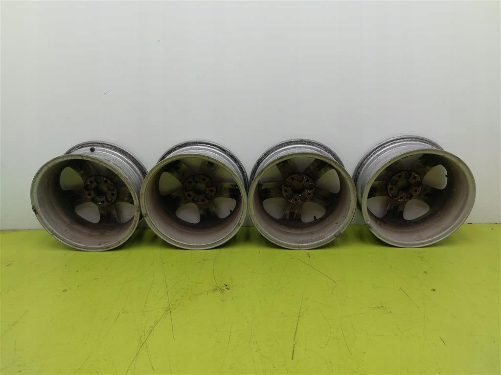 4x Alufelge 16 Zoll 6.5" 5x112 50ET Matt Silber 5PO601025F Audi I Rim Wheel FEL9609156843av