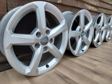 Laden Sie das Bild in den Galerie-Viewer, 4x Alufelge 16 Zoll 6.5" 5x112 43ET Glanz Silber 81A601025 Audi A4 A3 Rim Wheel FEL5952866774xo