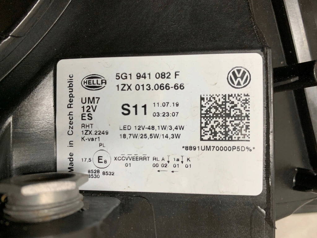 Frontscheinwerfer VW Golf VII 5G1941082F LED Rechts Scheinwerfer Headlight SCH8458594088se