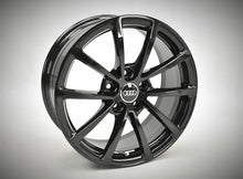 Laden Sie das Bild in den Galerie-Viewer, 4x Alufelge 17 Zoll 7.5" 5x112 36ET Glanz Schwarz 4K0601025 Audi A6 Rim Wheel FEL8308501439hz