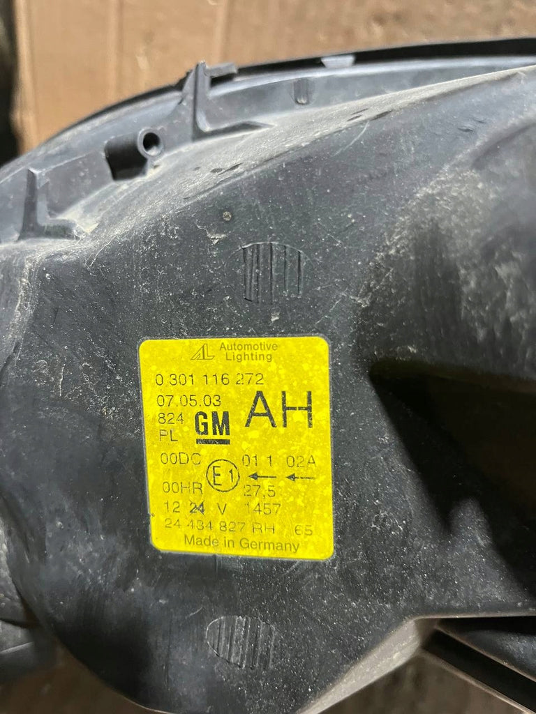 Frontscheinwerfer Opel Zafira A 24434827 Xenon Rechts Scheinwerfer Headlight SCH9376497731ah