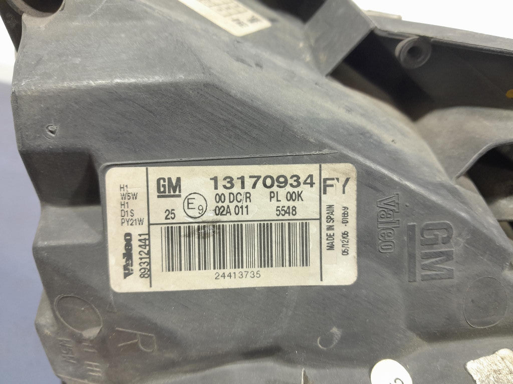 Frontscheinwerfer Opel Vectra C 303677 13170934 Rechts Scheinwerfer Headlight SCH8299596794gj