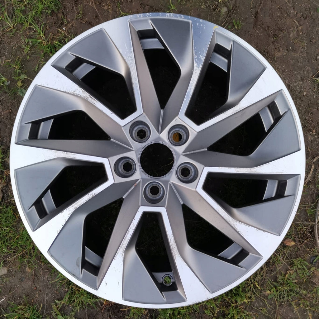 1x Alufelge 16 Zoll 7.0" 5x100 46ET Matt Grau 6V0601025N Skoda Fabia Iii FEL4446388793ux