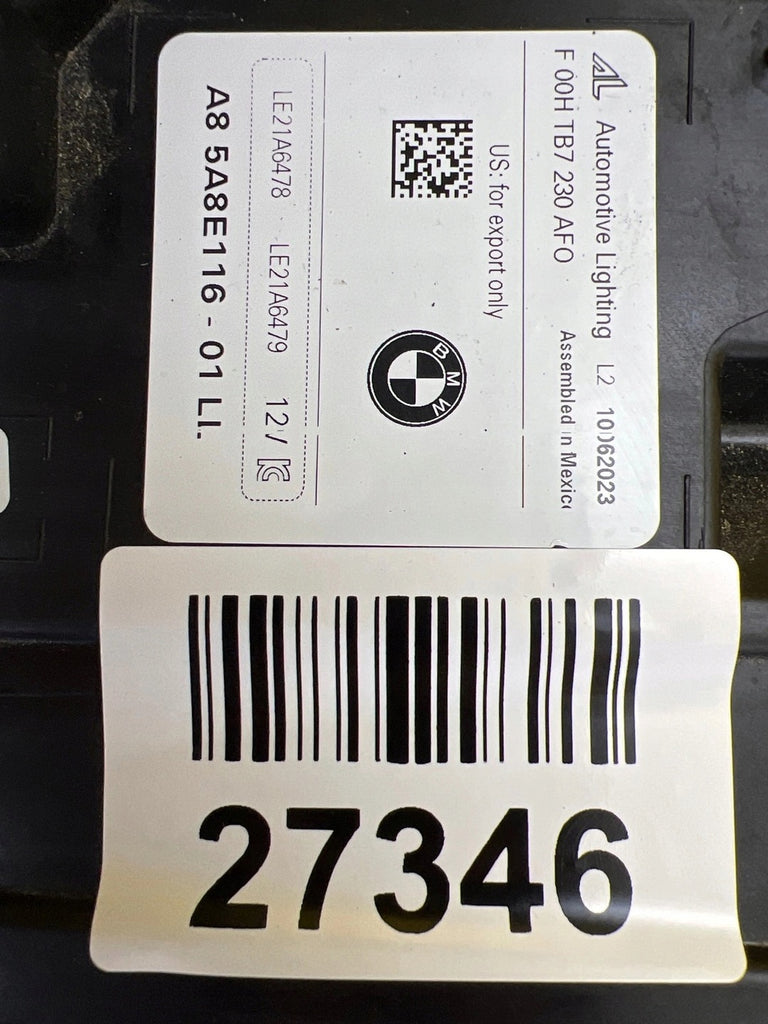 Frontscheinwerfer BMW X5 G05 G06 5A8E116-01 Laser Rechts Scheinwerfer Headlight SCH3374937538gd