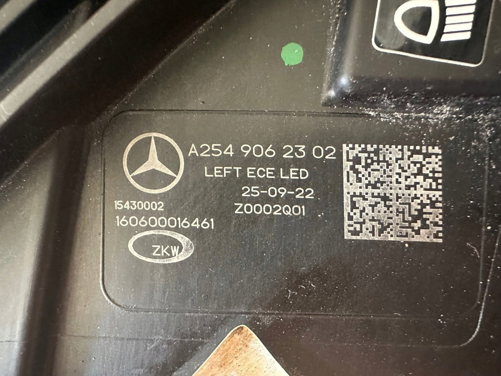 Frontscheinwerfer Mercedes-Benz Glc A2549062302 Links Scheinwerfer Headlight SCH5832156723gx