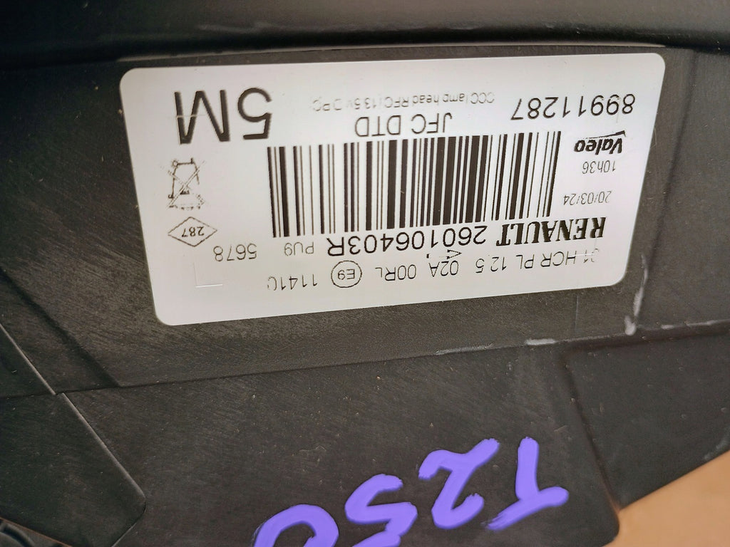 Frontscheinwerfer Renault Espace V 260106403R LED Rechts Scheinwerfer Headlight SCH4479549865dn