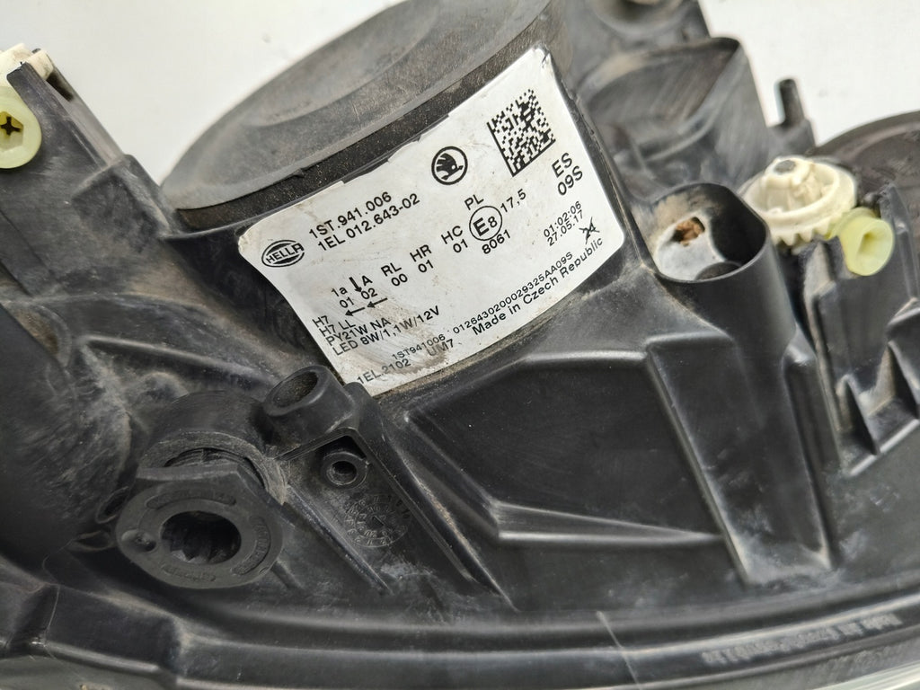 Frontscheinwerfer Skoda Citigo 1ST941006 LED Rechts Scheinwerfer Headlight