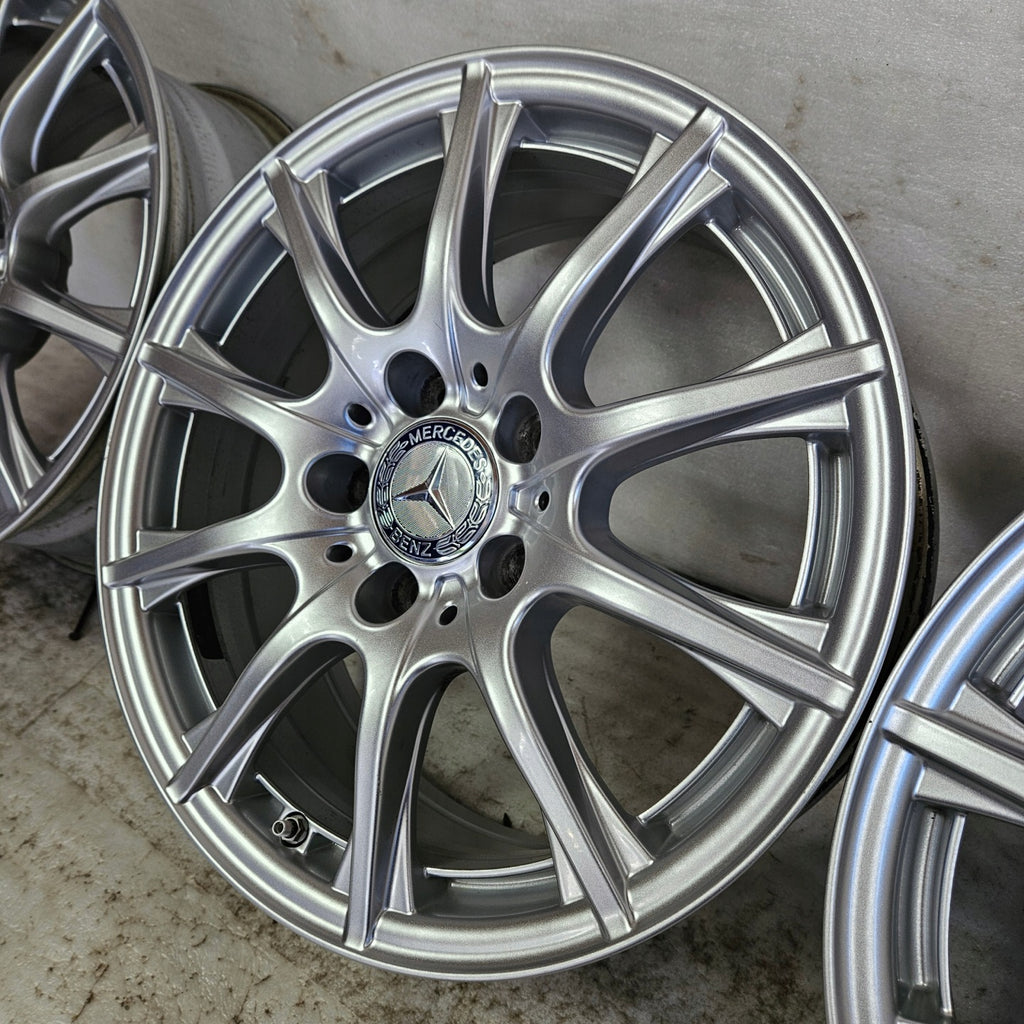 4x Alufelge 16 Zoll 6.5" 5x112 38ET A2054012400 Mercedes-Benz W168 W205 A205 FEL1328098033on