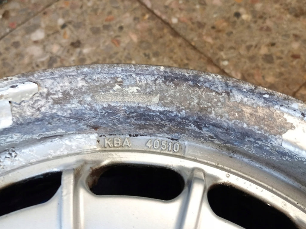 1x Alufelge 14 Zoll 6.0" 5x112 KBA40510 Mercedes-Benz W116 Rim Wheel FEL9680216900bs