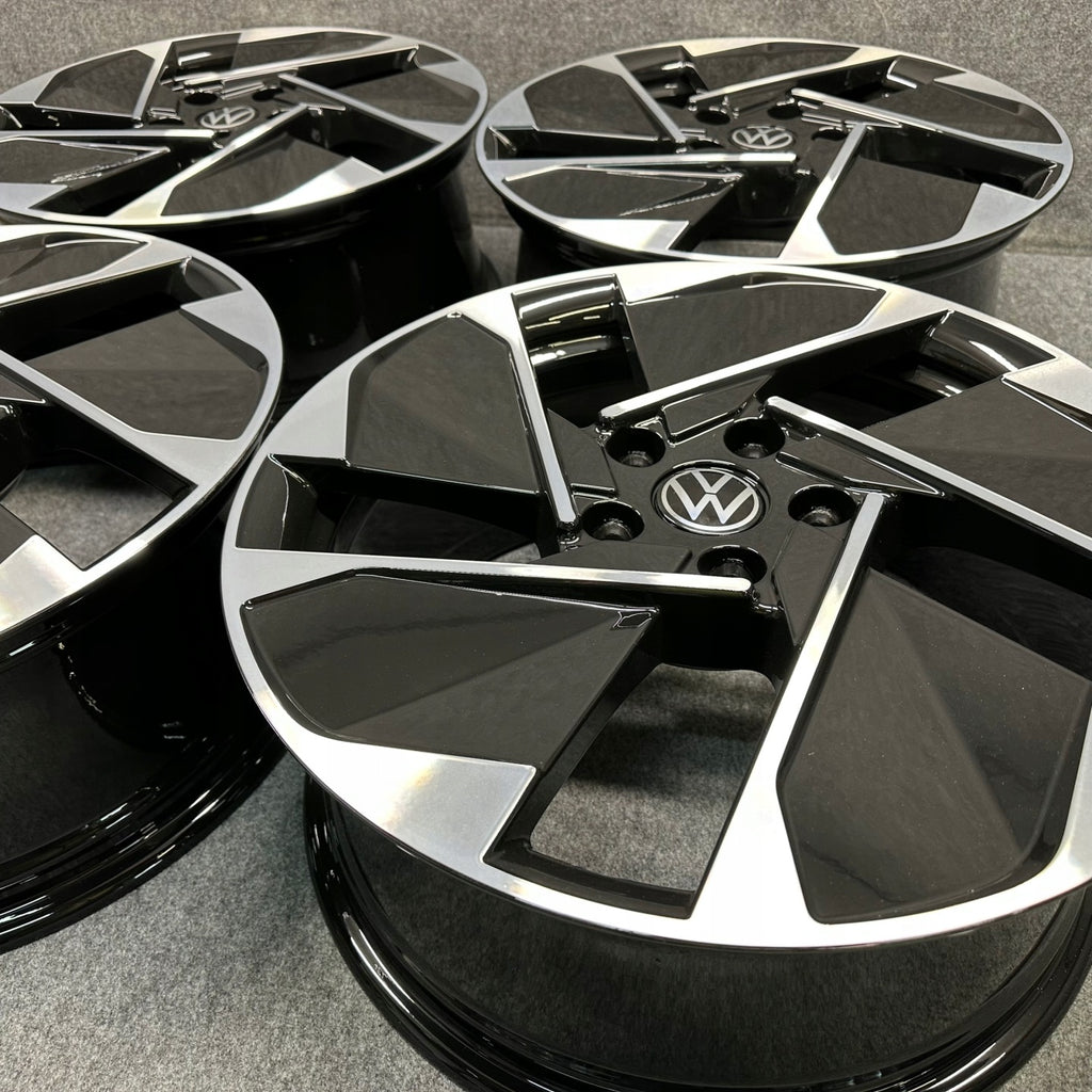 4x Alufelge 18 Zoll 7.5" 5x112 50ET Glanz Graphit 10A601025C Mg Id.3 E11 FEL9761795508rv