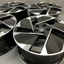 Laden Sie das Bild in den Galerie-Viewer, 4x Alufelge 18 Zoll 7.5" 5x112 50ET Glanz Graphit 10A601025C Mg Id.3 E11 FEL9761795508rv