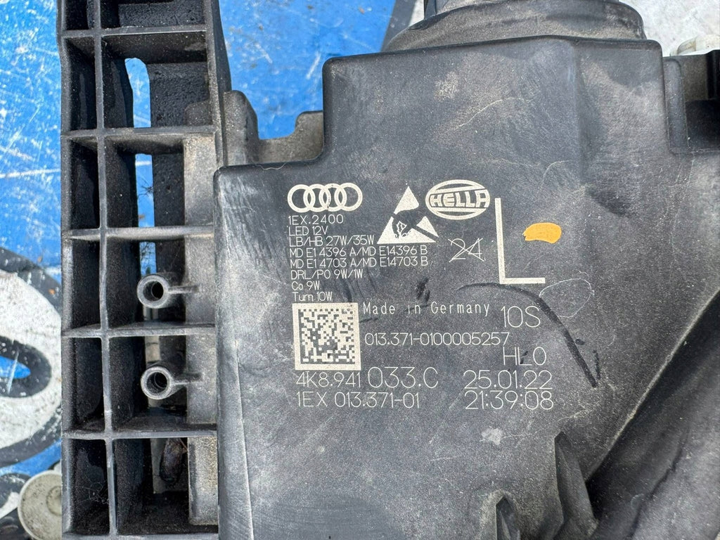 Frontscheinwerfer Audi C8 A7 4K8941033 Full LED Links Scheinwerfer Headlight SCH9057181343bj