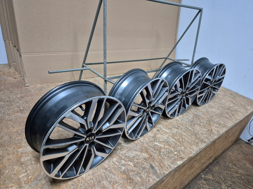 4x Alufelge 17 Zoll 6.5" 4x100 52910-H8600 Kia Rio IV Stonic Rim Wheel FEL5145625803ry