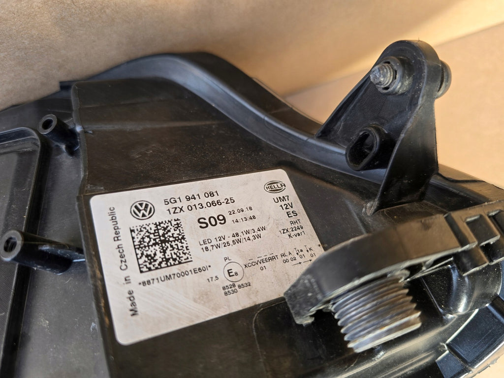 Frontscheinwerfer VW Golf VII 5G1941081 LED Links Scheinwerfer Headlight SCH1504225085he