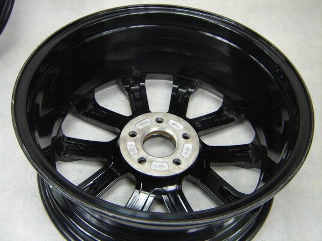 1x Alufelge 17 Zoll 7.0" 5x108 50ET Glanz Schwarz 31650337 Volvo V60 V40