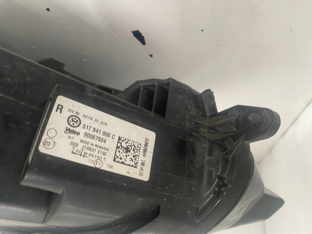 Frontscheinwerfer VW Golf VII Sportsvan 517941006C Rechts Scheinwerfer Headlight SCH7572850277uz