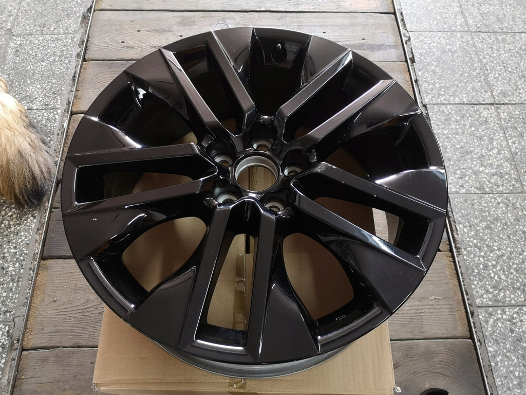 1x Alufelge 19 Zoll 7.5" 5x114.3 40ET Glanz Schwarz Toyota Rav 4 I Rim Wheel FEL9625739139rn