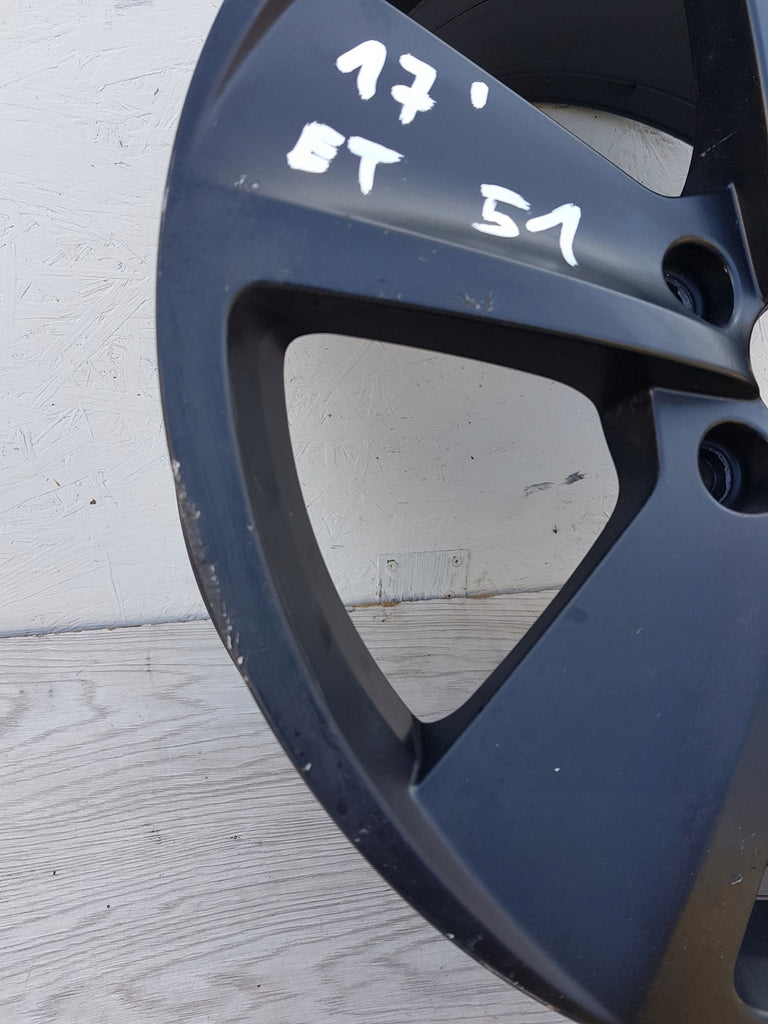 2x Alufelge 17 Zoll 7.5" 5x112 5F0601025B Seat Leon Rim Wheel