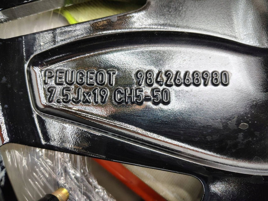 1x Alufelge 19 Zoll 5x108 9842668980 Peugeot 3008 Rim Wheel FEL5130574560ff