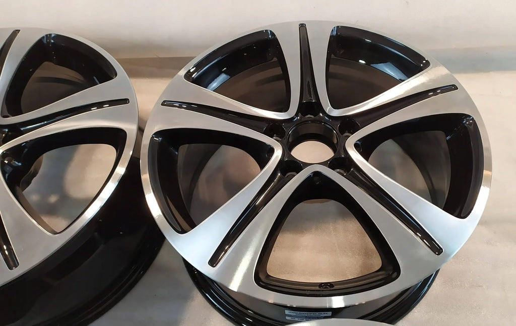 4x Alufelge 17 Zoll 7.5" 5x112 40ET Glanz Silber A2134011200 Mercedes-Benz W213 FEL2335830718dy