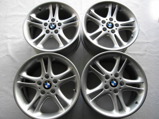 1x Alufelge 16 Zoll 7.0" 5x120 46ET 9408692 BMW E46 Rim Wheel