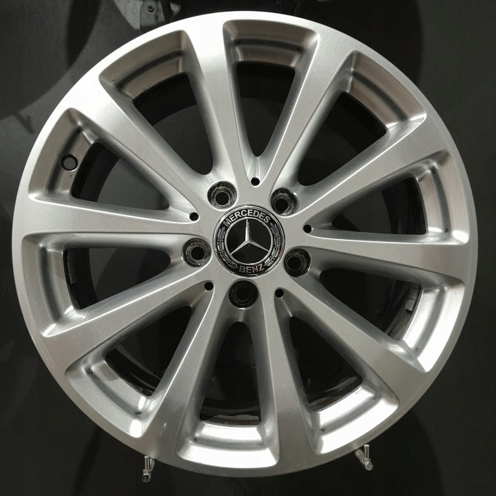 4x Alufelge 17 Zoll 7.5" 5x112 40ET Glanz Silber A2134011300 Mercedes-Benz W213 FEL6893954323qx