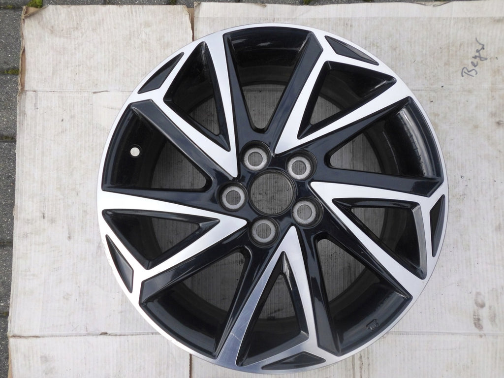 1x Alufelge 16 Zoll 6.0" 5x100 50ET Glanz Silber CMS1109-19 Toyota 4 Yaris FEL2832776738gj