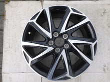 Laden Sie das Bild in den Galerie-Viewer, 1x Alufelge 16 Zoll 6.0" 5x100 50ET Glanz Silber CMS1109-19 Toyota 4 Yaris FEL2832776738gj