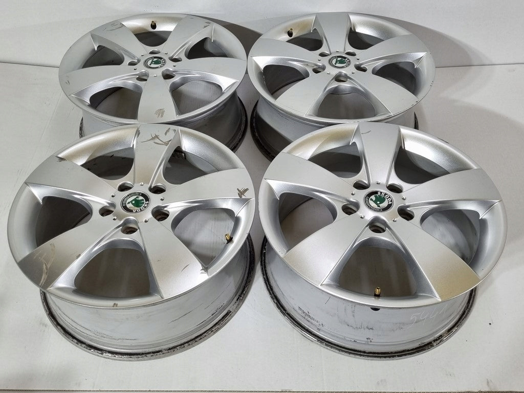 4x Alufelge 17 Zoll 7.0" 5x112 54ET 1Z0601025D Skoda Octavia I Rim Wheel FEL5732683029dy