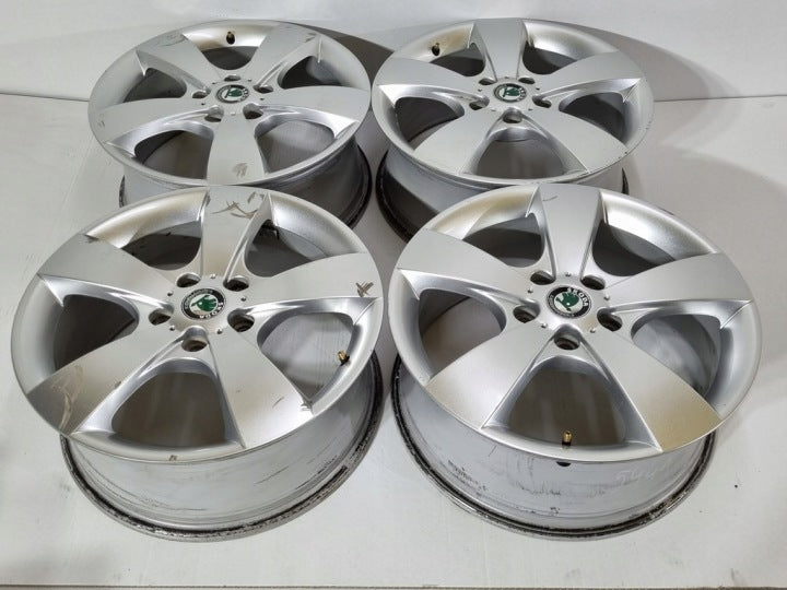4x Alufelge 17 Zoll 7.0" 5x112 54ET 1Z0601025D Skoda Octavia I Rim Wheel FEL5732683029dy