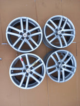 Load image into Gallery viewer, 4x Alufelge 17 Zoll 7.5" 5x100 35ET Glanz Schwarz Audi Octavia IV 4 Rim Wheel FEL2238452463vt