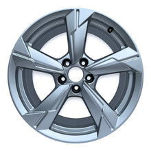 Load image into Gallery viewer, 1x Alufelge 18 Zoll 8.0&quot; 5x112 39ET Glanz Silber 4K0601025 Audi A6 C8 Rim Wheel