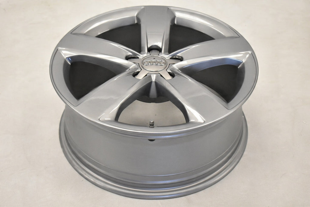 4x Alufelge 18 Zoll 7.5" 5x112 37ET Glanz Grau 4G0601025M Audi A6 C7 Rim Wheel